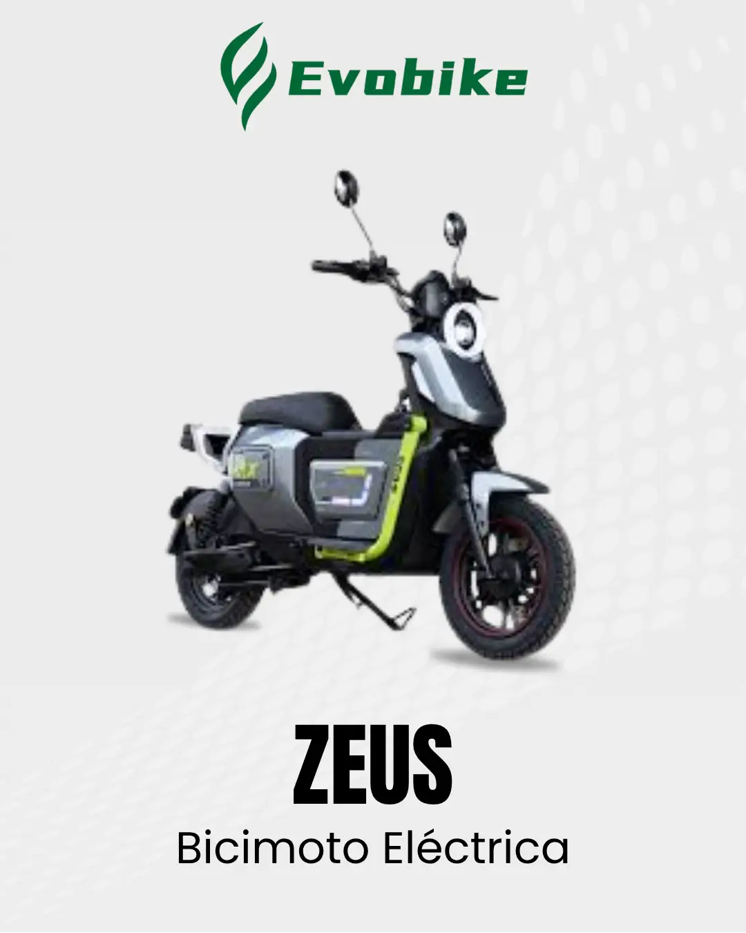Bicimoto Eléctrica Zeus Evobike