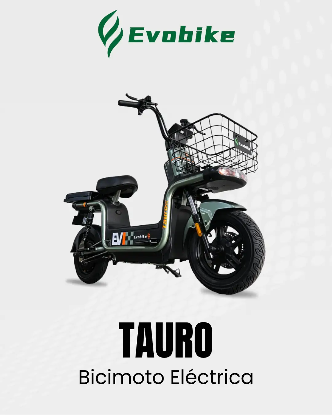 Bicimoto Eléctrica Tauro Evobike