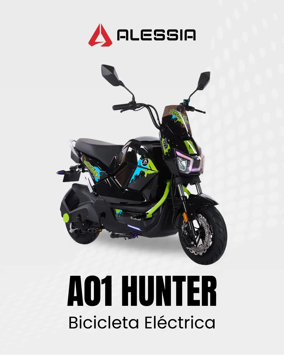 Bicicleta Eléctrica A 01 Hunter Alessia