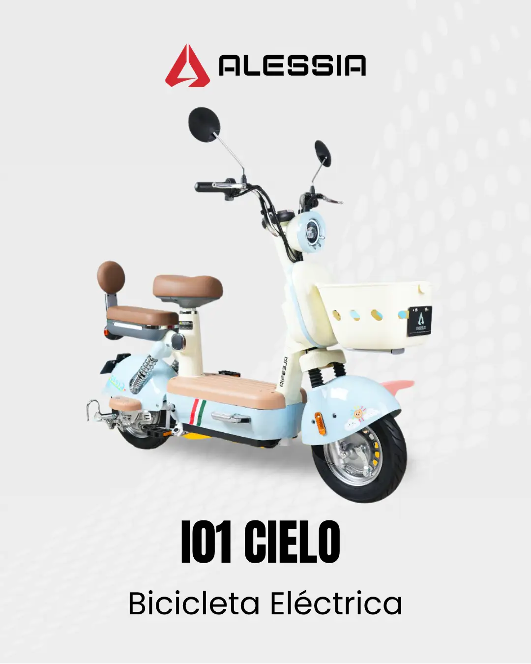 Bicicleta Eléctrica i01 Cielo Alessia