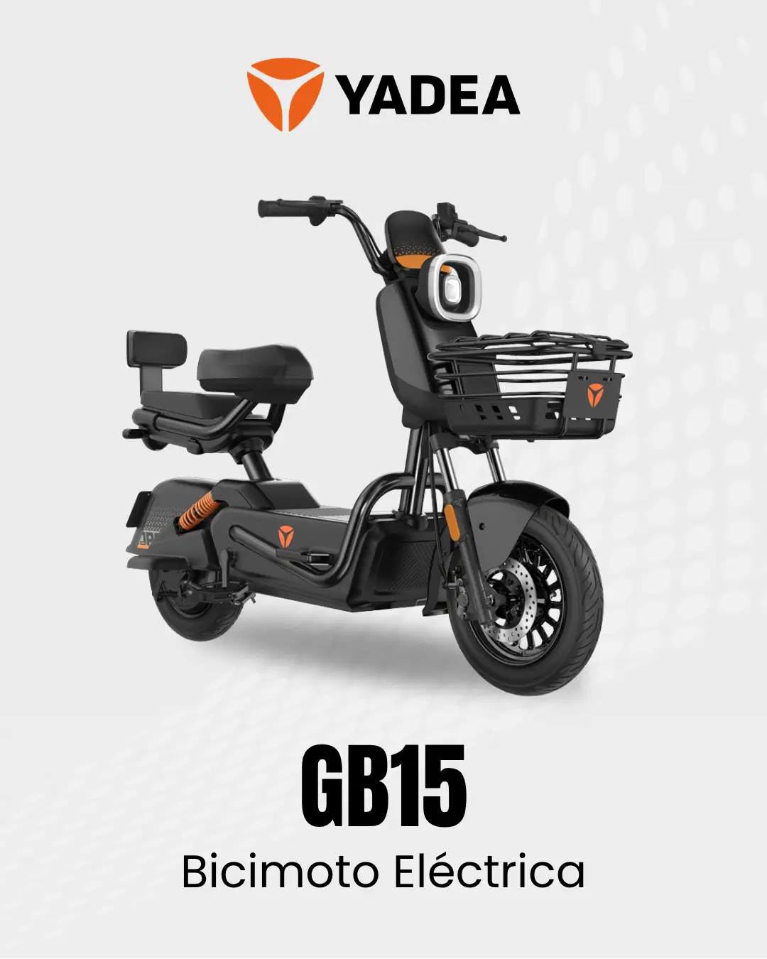Bicimoto Eléctrica GB15 Yadea