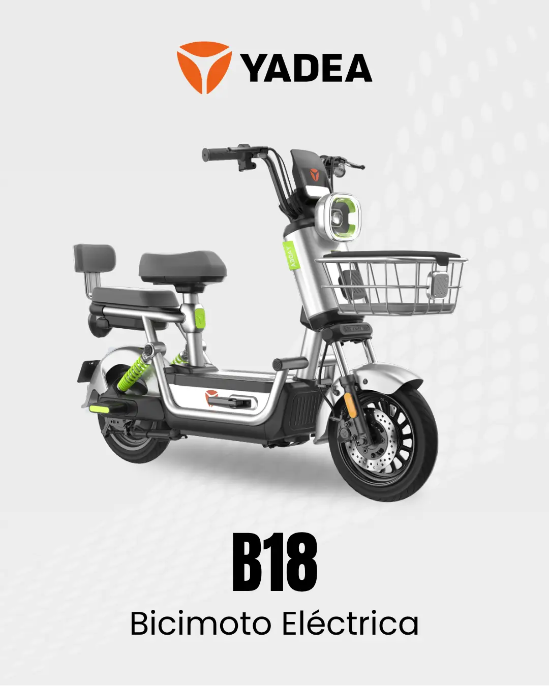Bicimoto Eléctrica B18 Yadea
