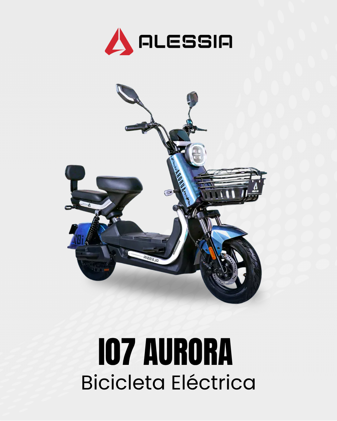 Bicicleta Eléctrica i07 Aurora Alessia