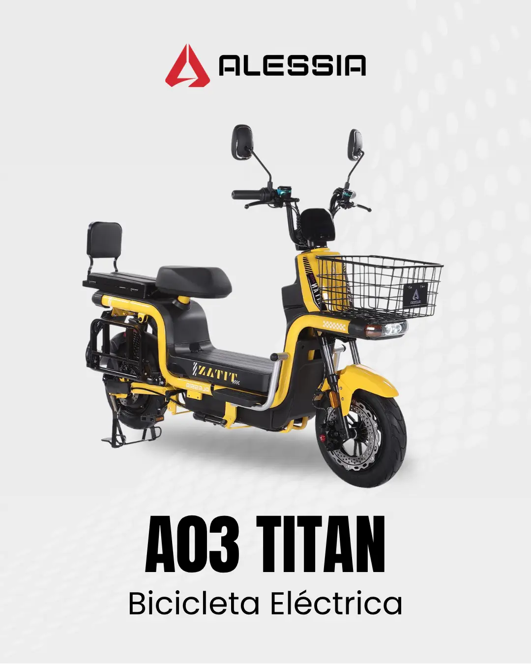 Bicicleta Eléctrica A 03 Titan Alessia